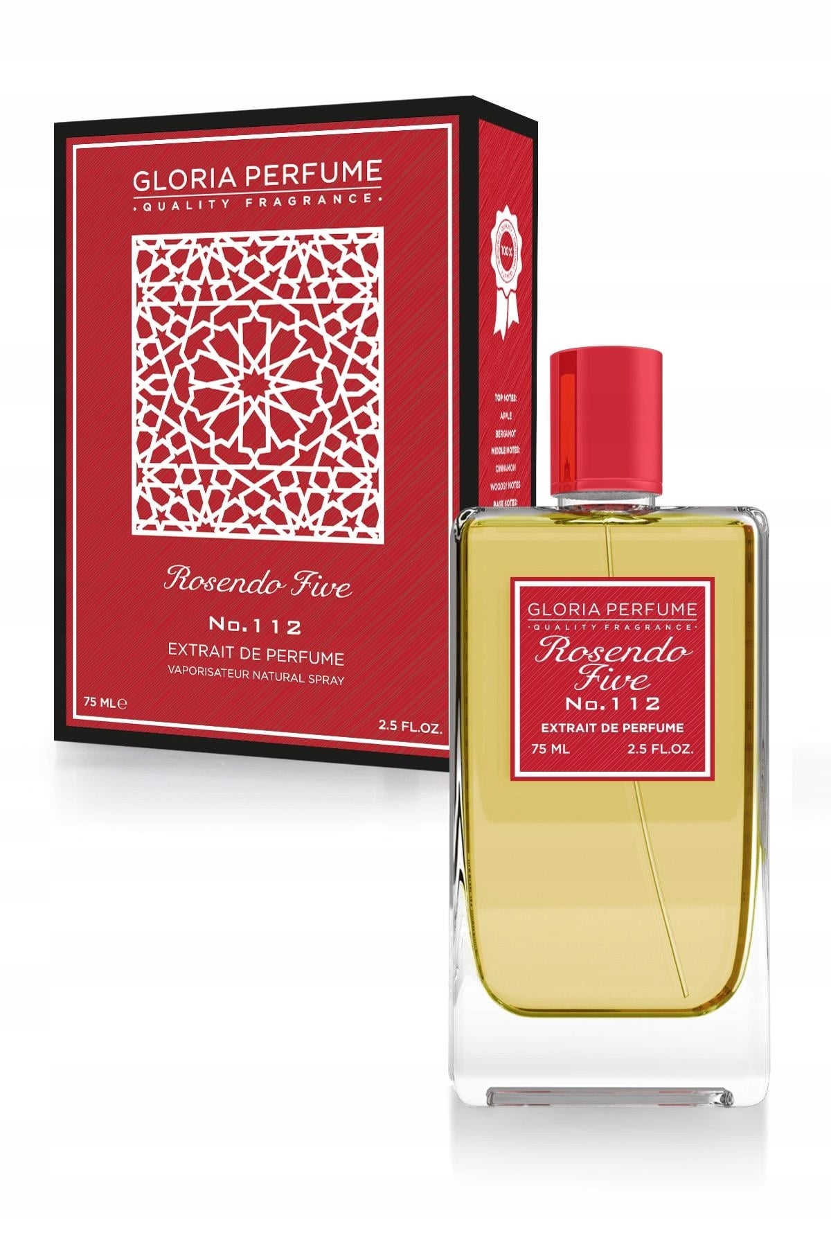 Rosendo Five 112 Gloria 75ML EAU DE PARFUM UNISEX PERFUME