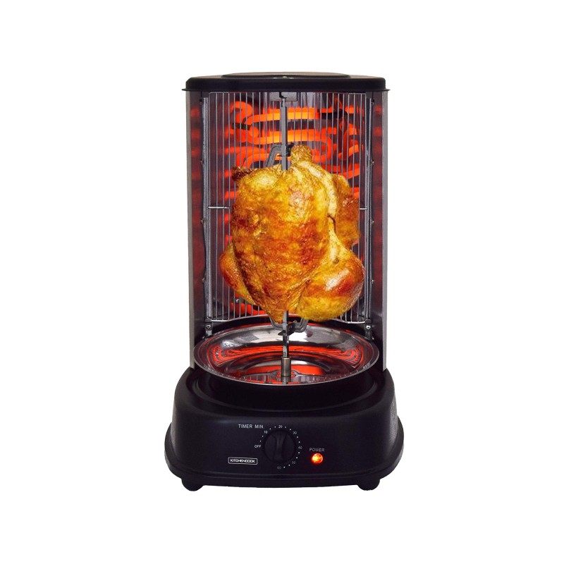 Rotary Chicken Kebab Grill 2000W Kitchencook KBAB Brand Kitchencook