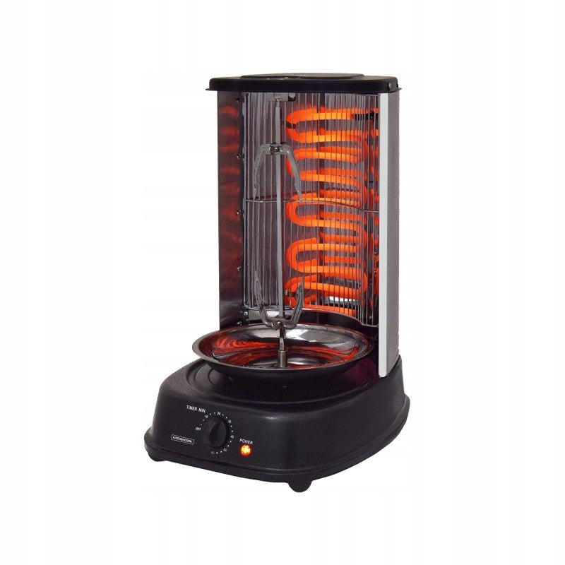 Rotary Chicken Kebab Grill 2000W Kitchencook KBAB Model KBAB