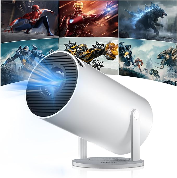 Rotary Projector Smart android Portable WiFi 5G BT5.0 OS 11.0 Packaging status original