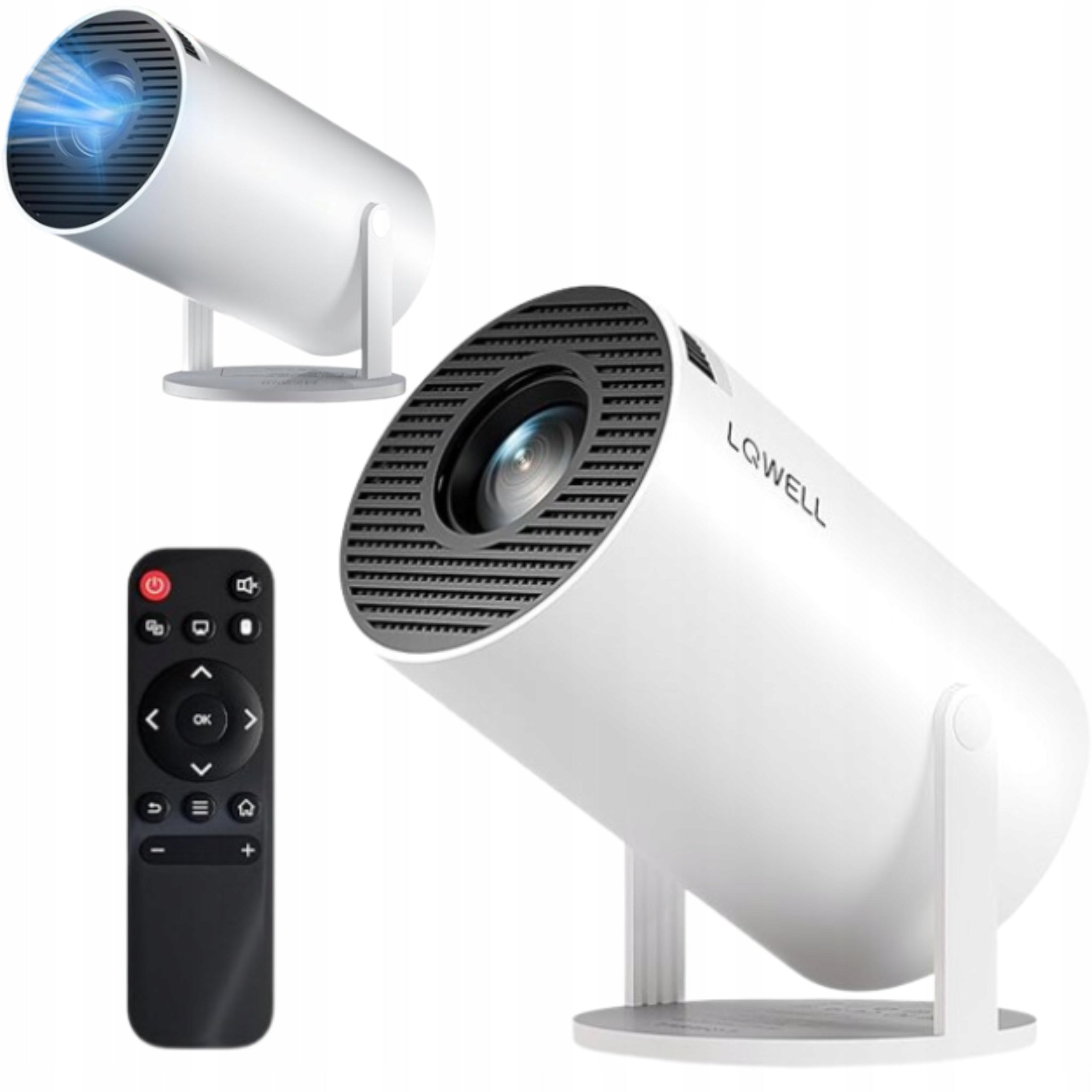 Rotary Projector Smart android Portable WiFi 5G BT5.0 OS 11.0