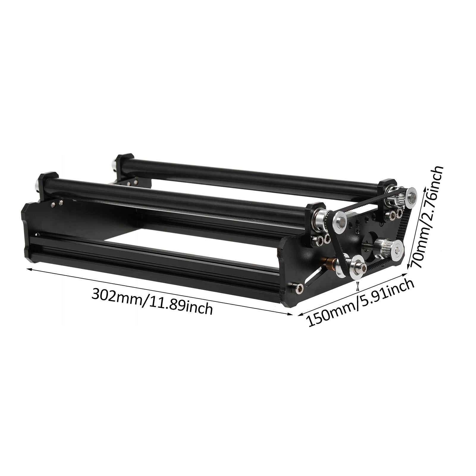 Rotary axis rotary shaft rotary roller suitable for all QR Printing technology other