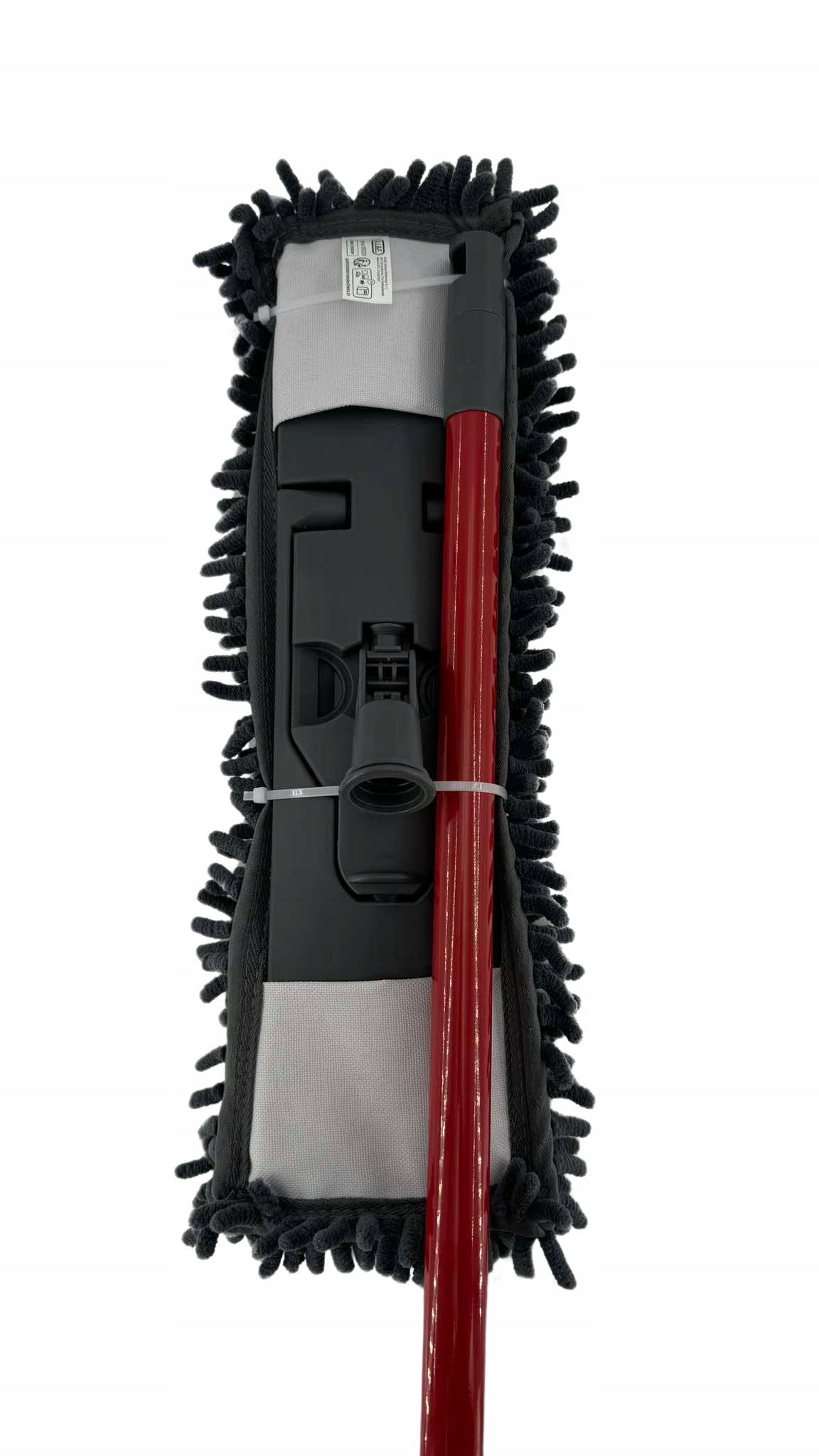 Rotary flat mop, microfiber, grey, 2 cartridges