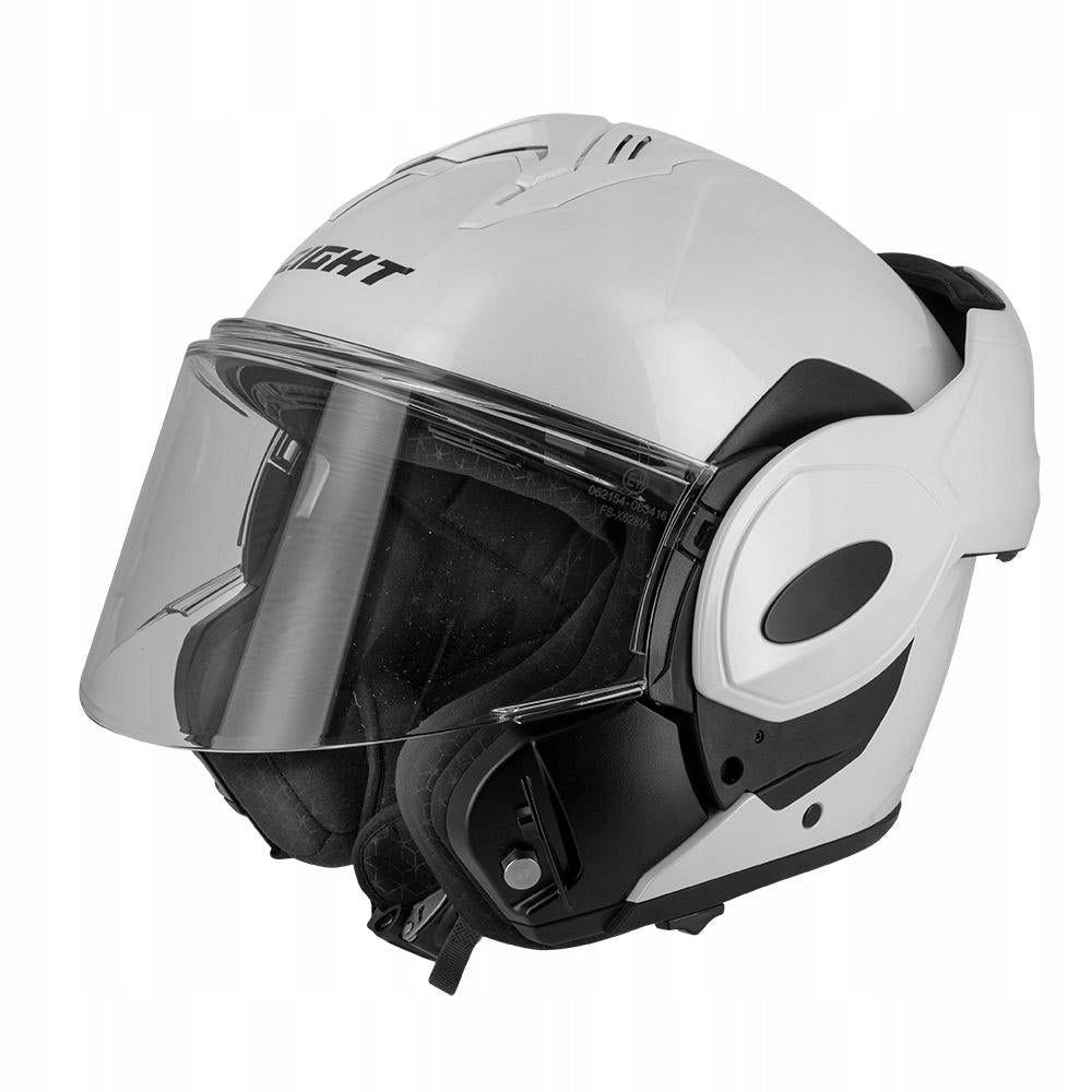 Rotary jaw helmet EIGHT FlipTech blend under intercom 22.06 White 2XL Manufacturer's catalog number 06MF02G1006
