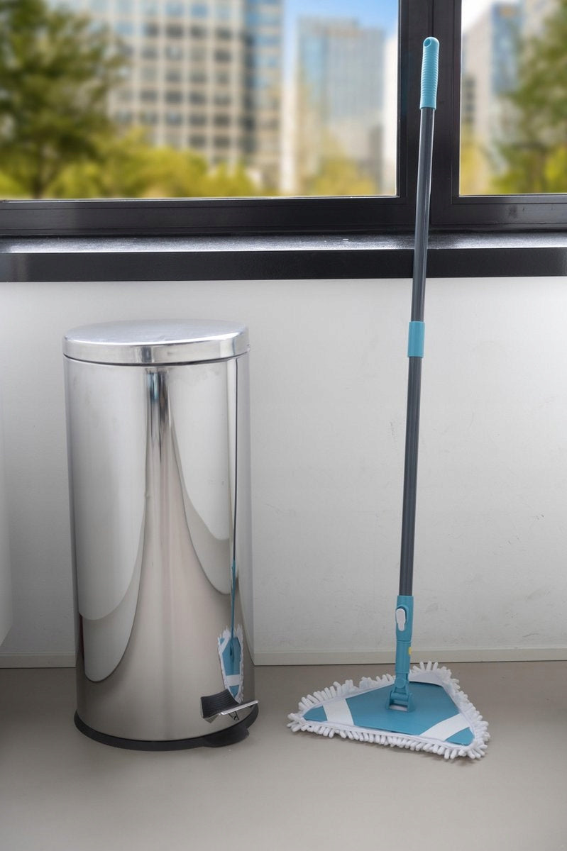 Rotary mop ALPINA 115-150 cm microfiber multifunctional + extension Brand Alpina