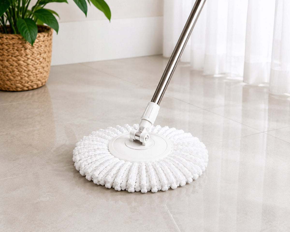 Rotary mop SPARE FOR MOP microfiber cartridge universal 9,5cm SPIN TURBO Brand Florentyna