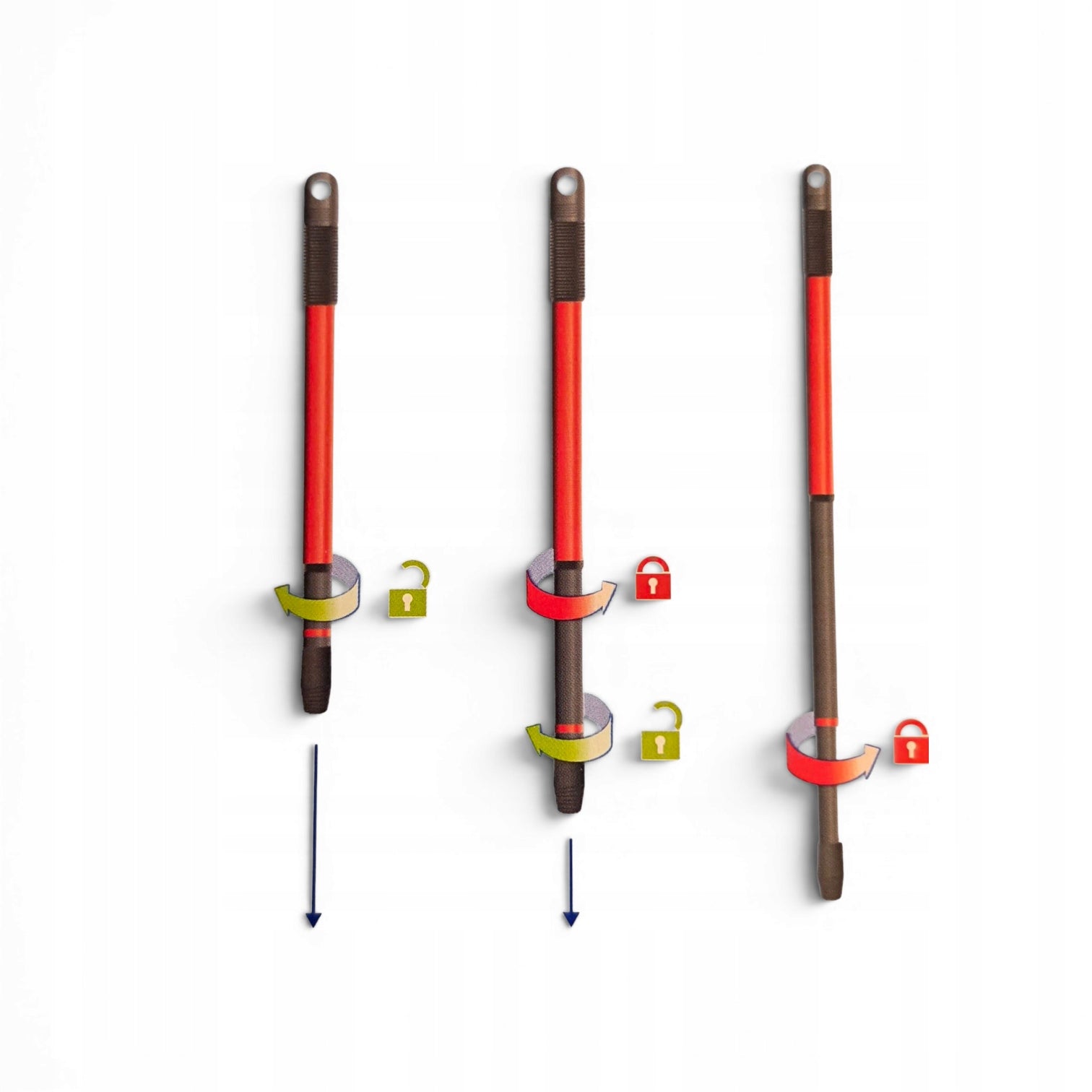 Rotary mop Vileda original complete stick with triangle and insert Manufacturer code KIJ EASY WRING CLEAN