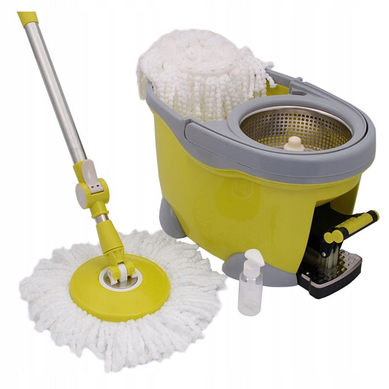 Rotary mop rotating 360° foot drive steel. nierdz color mix Brand XL-Tools