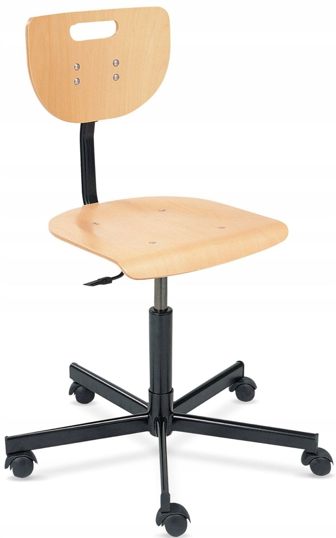 Rotary stool on wheels WEREK ST26 Nowy Styl
