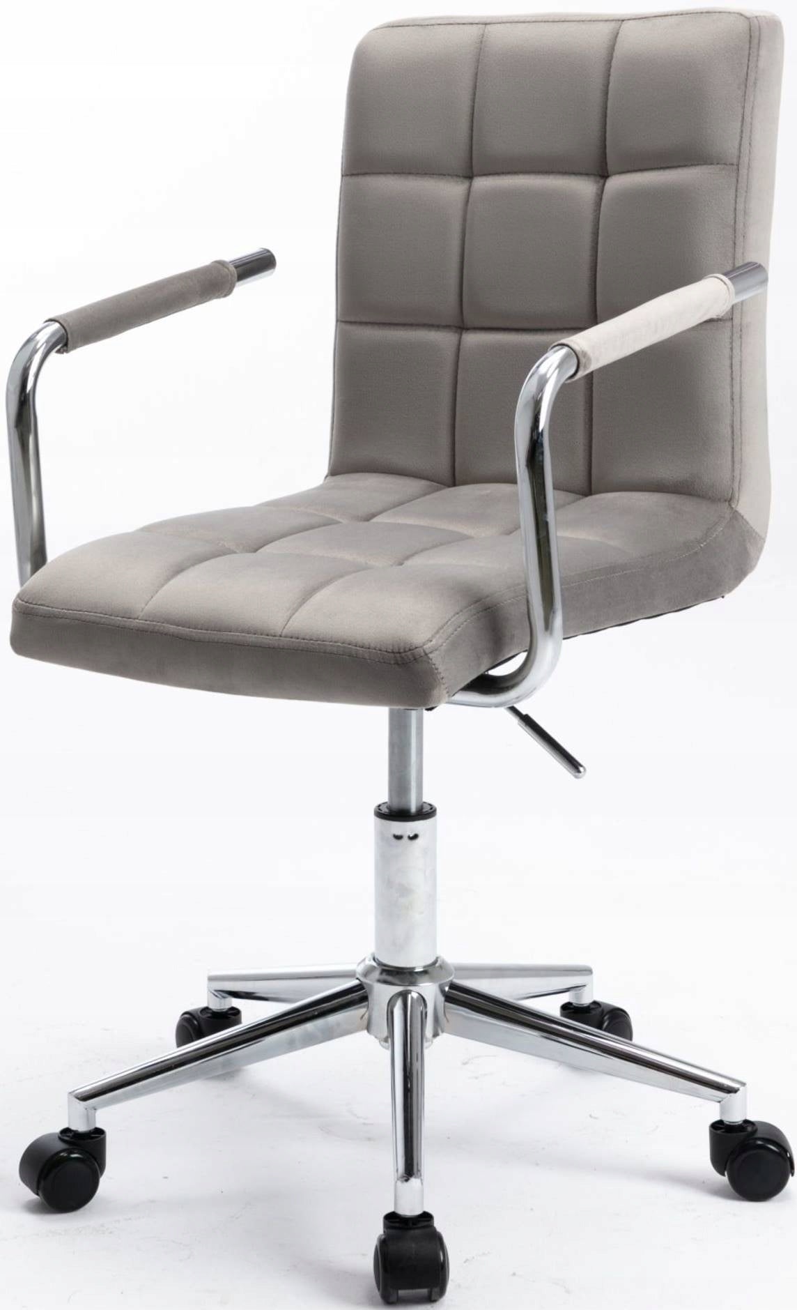 Rotating Children's Office Chair with Velvet Fabric Grey, Low, up to 110kg Medical device no
