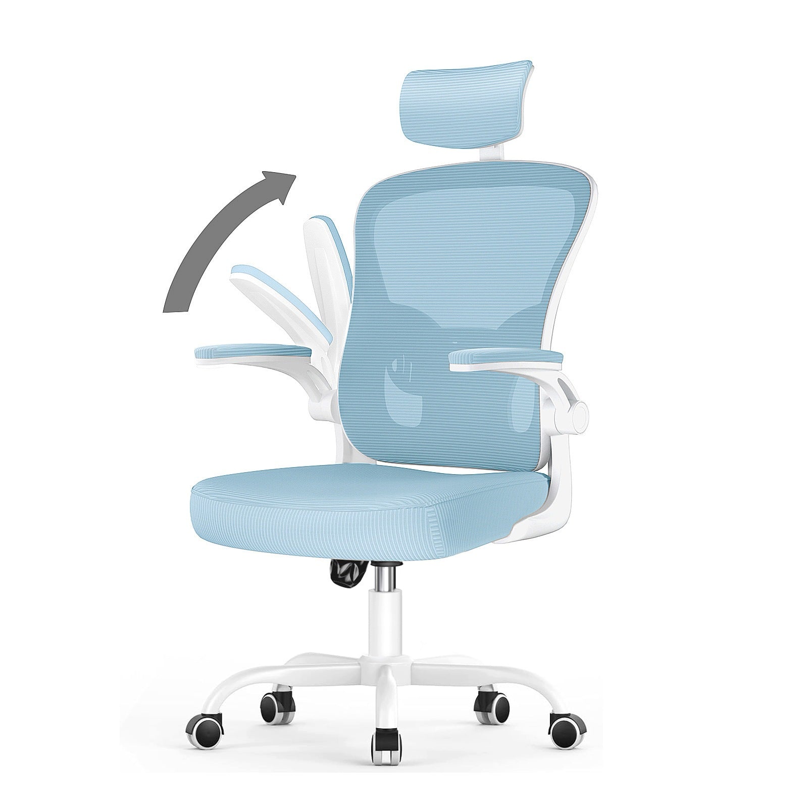 Rotating Ergonomic Office Chair with increased load capacity up to 150kg