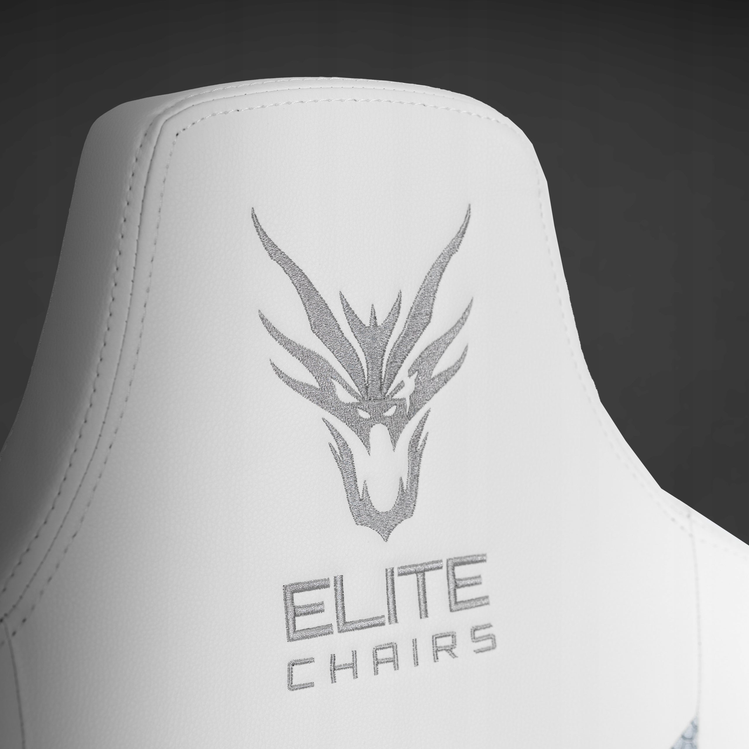 Rotating Gaming Chair White Ergonomic Office Chair DRAGON APEX Packaging status original
