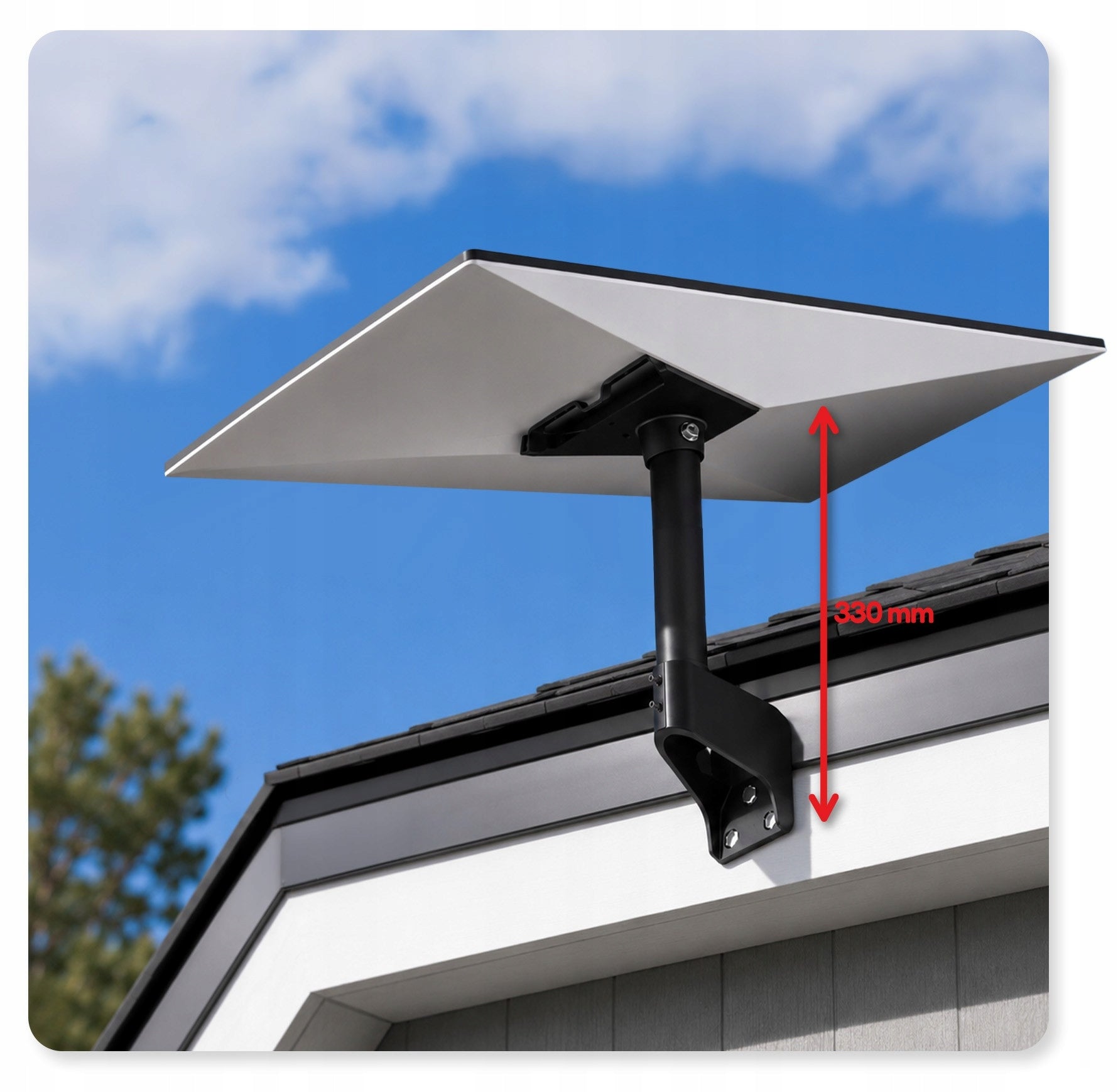 Rotating Handle 360° under Starlink Gen 3 mounting Roof Wall Adjustable Manufacturer code AKC-484