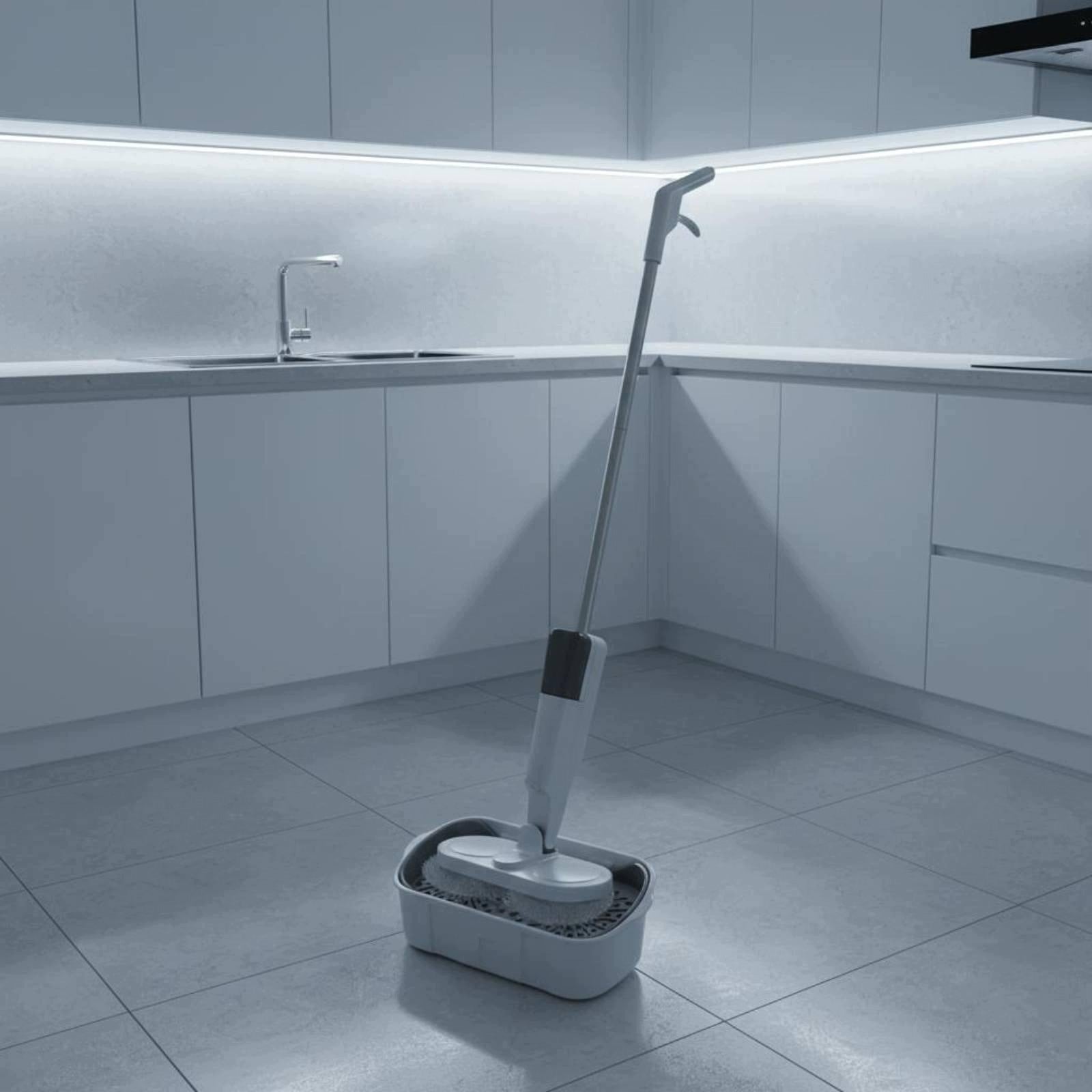 Rotating Mop Easy to Use Electric Mop USB USB Powered Floor Cleaner Wet and Brand no brand