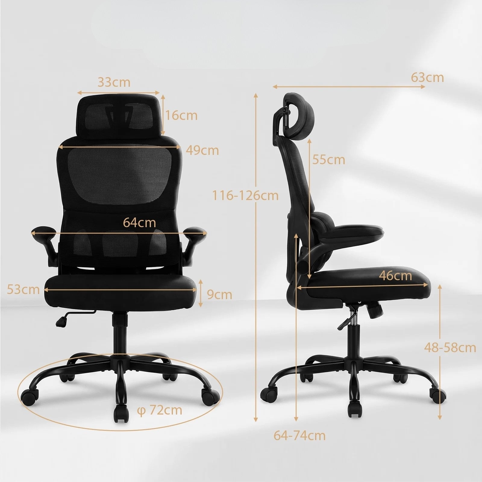 Rotating Office Chair Ergonomic Chair Medical device no