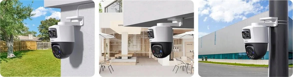 Rotating POE Camera Imou IPC-PS70FP-10M0 10MP (5MP+5MP) Microphone Alarm (aw) Packaging status original