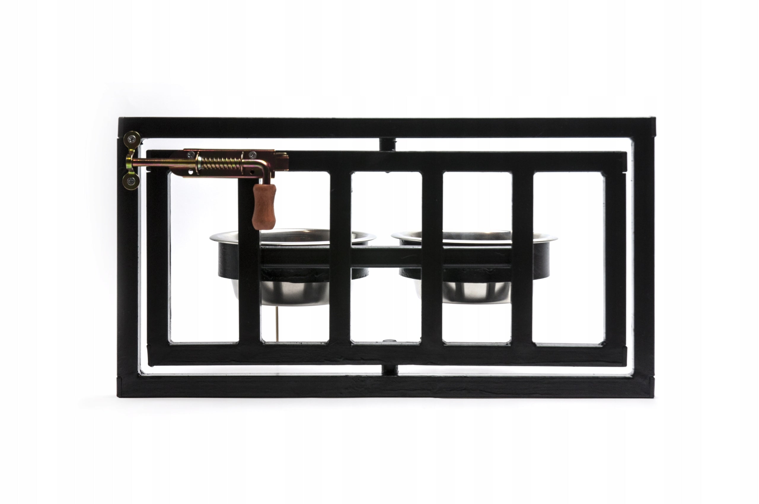 Rotating dog feeder for a playpen, 2 bowls x 0.9 l Device type set of two bowls