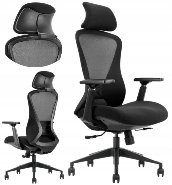 Rotating office chair Barium black house office adjustments