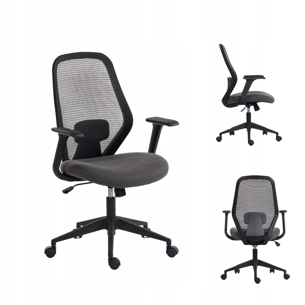 Rotating office chair COBRA OFFICE ONE HF306BK black