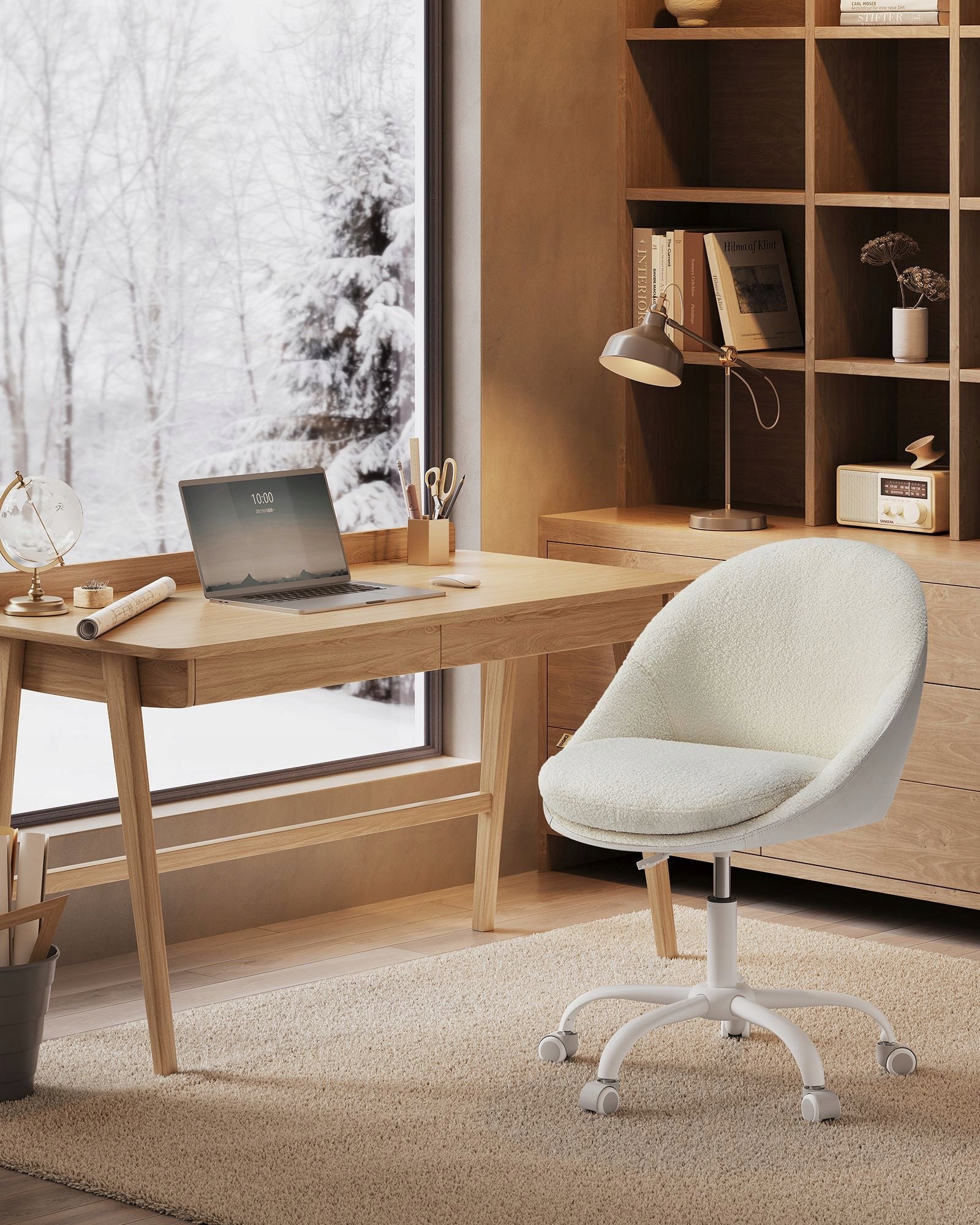 Rotating office chair cream new style conference material 110kg Packaging status original