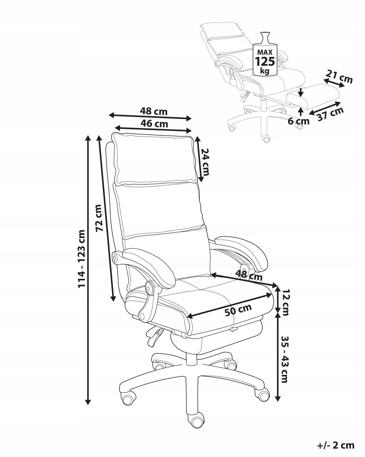 Rotating professional office chair chenille grey Medical device no