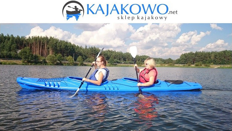 Roteko Double Kayak TWIN II with Mapnik and Luggage Gap Battleship Material polyethylene