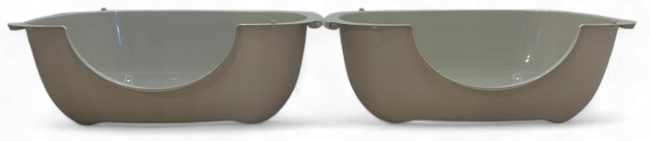 Rotho Bella Beige Large Indoor Closed XXL Cuvette for Cat Litter Kind closed litter box