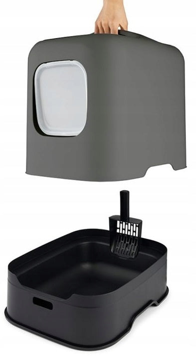 Rotho Large Indoor Cat Cuvette with Flap Filter Brand Rotho