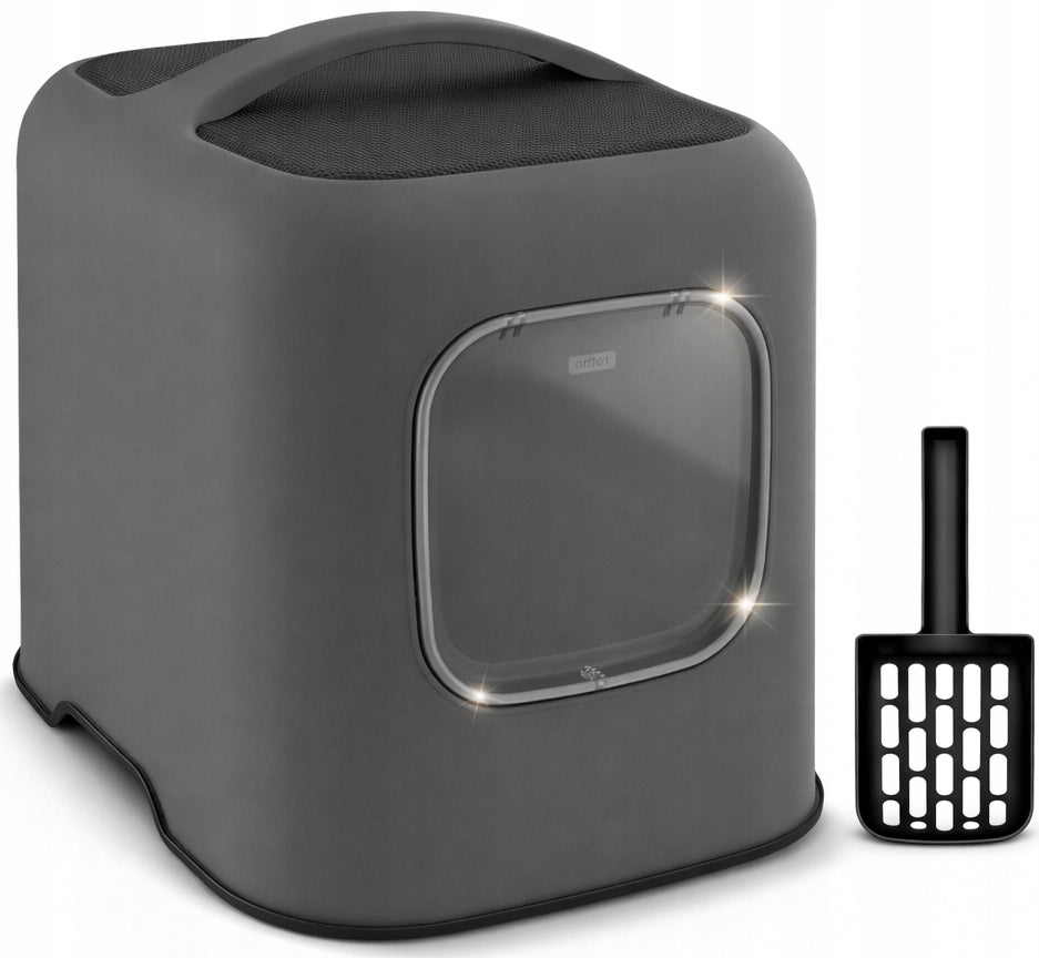 Rotho Large Indoor Cat Cuvette with Flap Filter