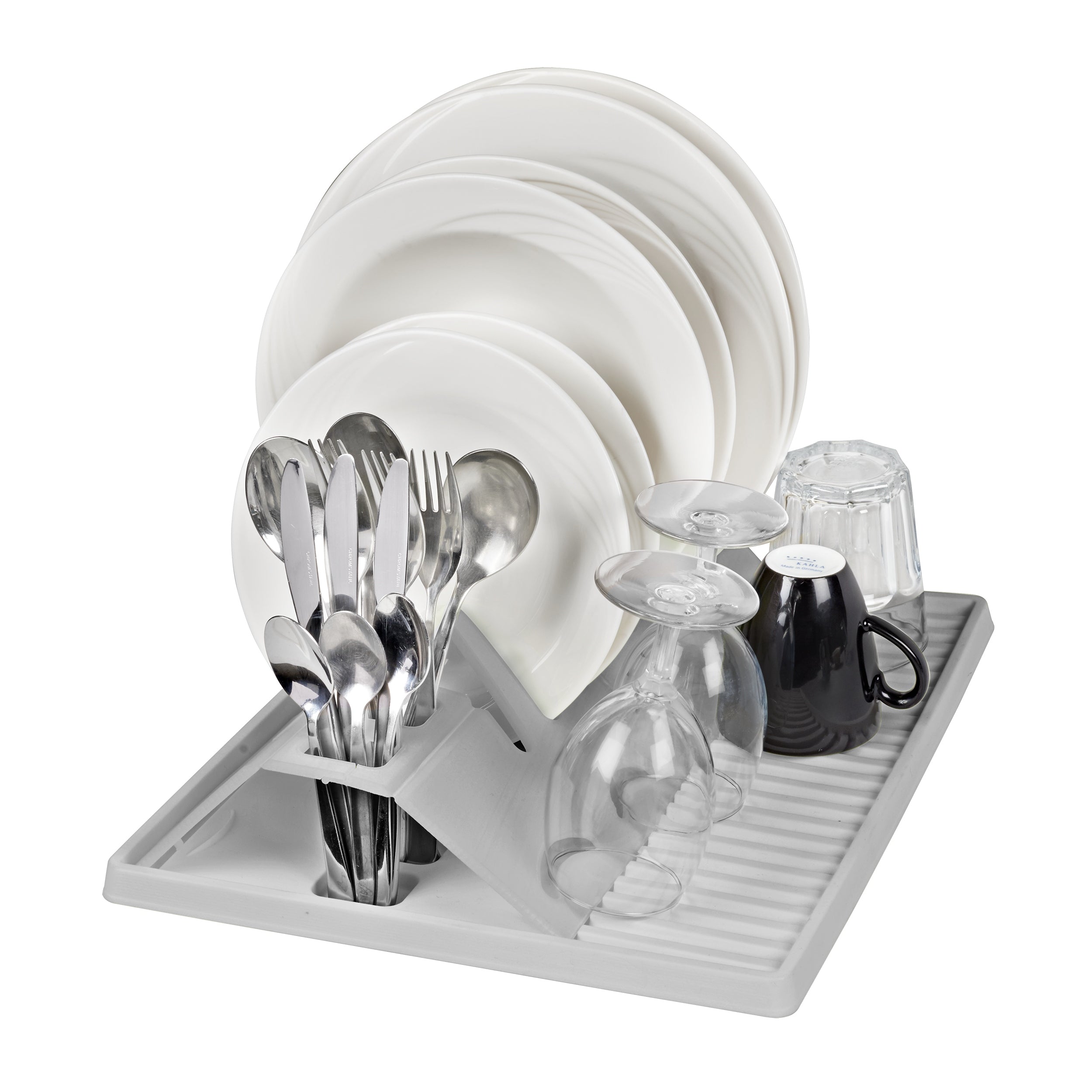Rotho SPACE WONDER dish drainer Color gray