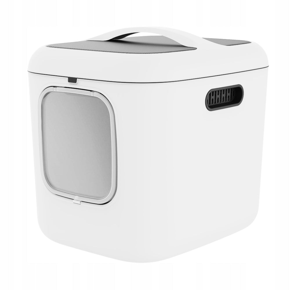 Rotho closed litter box WHITE XL 61,4 cm x 49,9 cm x 57,6 cm white