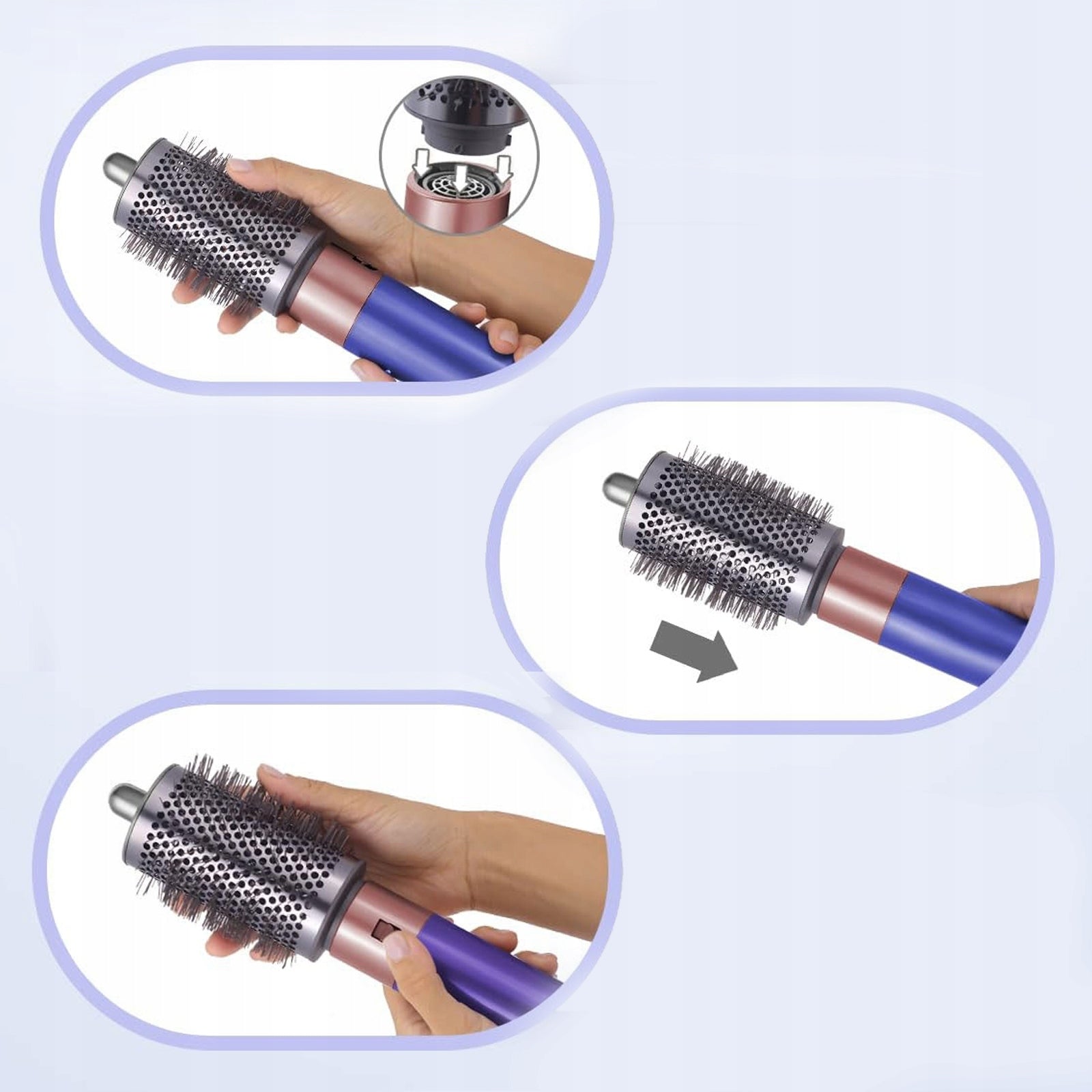 Round Brush for Dyson Airwrap Professional High Volume Styling Brand no brand