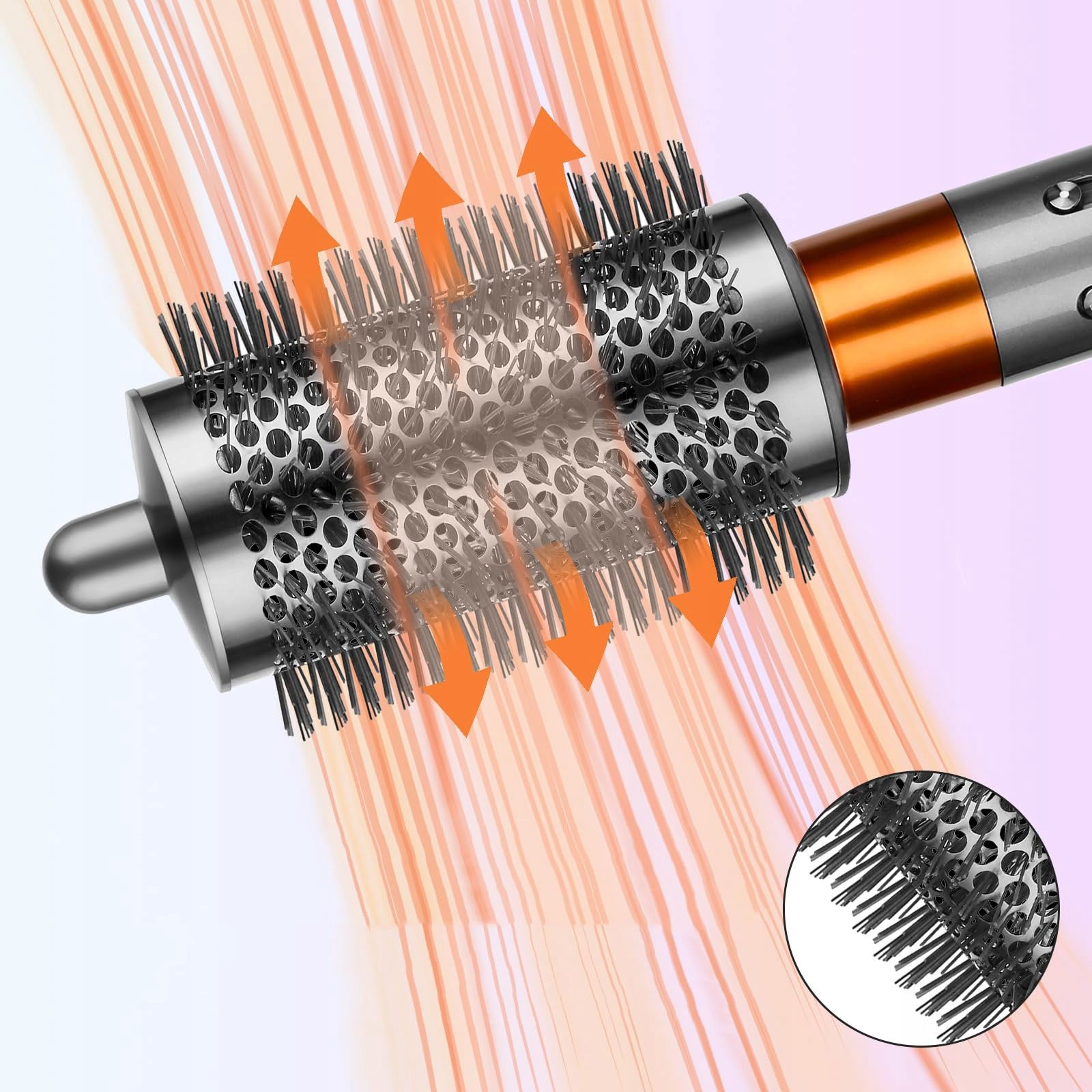 Round Brush for Dyson Airwrap Professional High Volume Styling Packaging status original