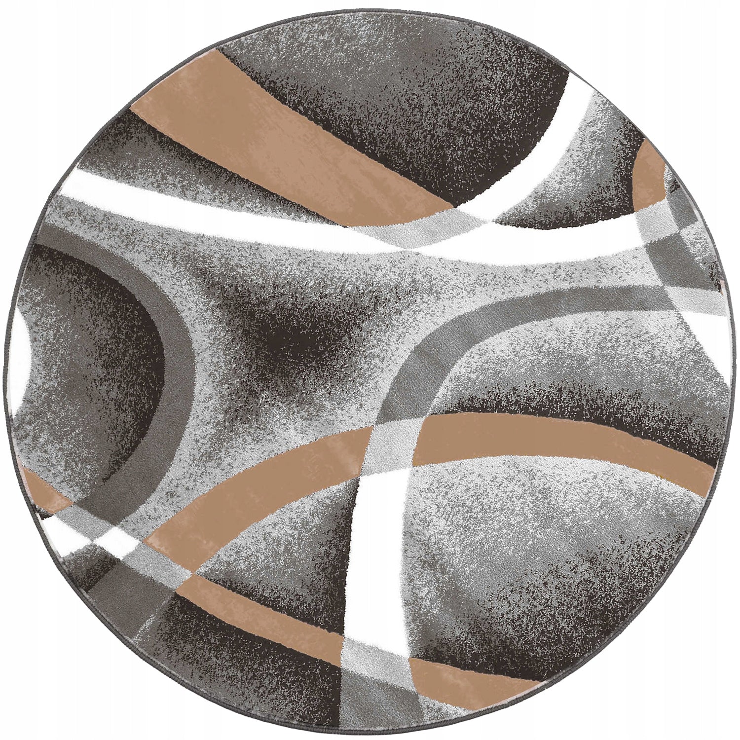 Round Carpet NOVO 120 non-slip soft silky modern Packaging status original