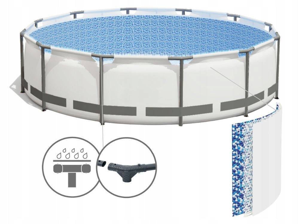 Round Garden Pool 427x122 Framed with Pump Bestway 5612X MODEL 2026 Brand Bestway