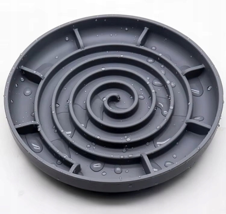 Round Slow Feeder Bowl for Cat Dog 20 cm Colors THE ZOO Brand The Zoo