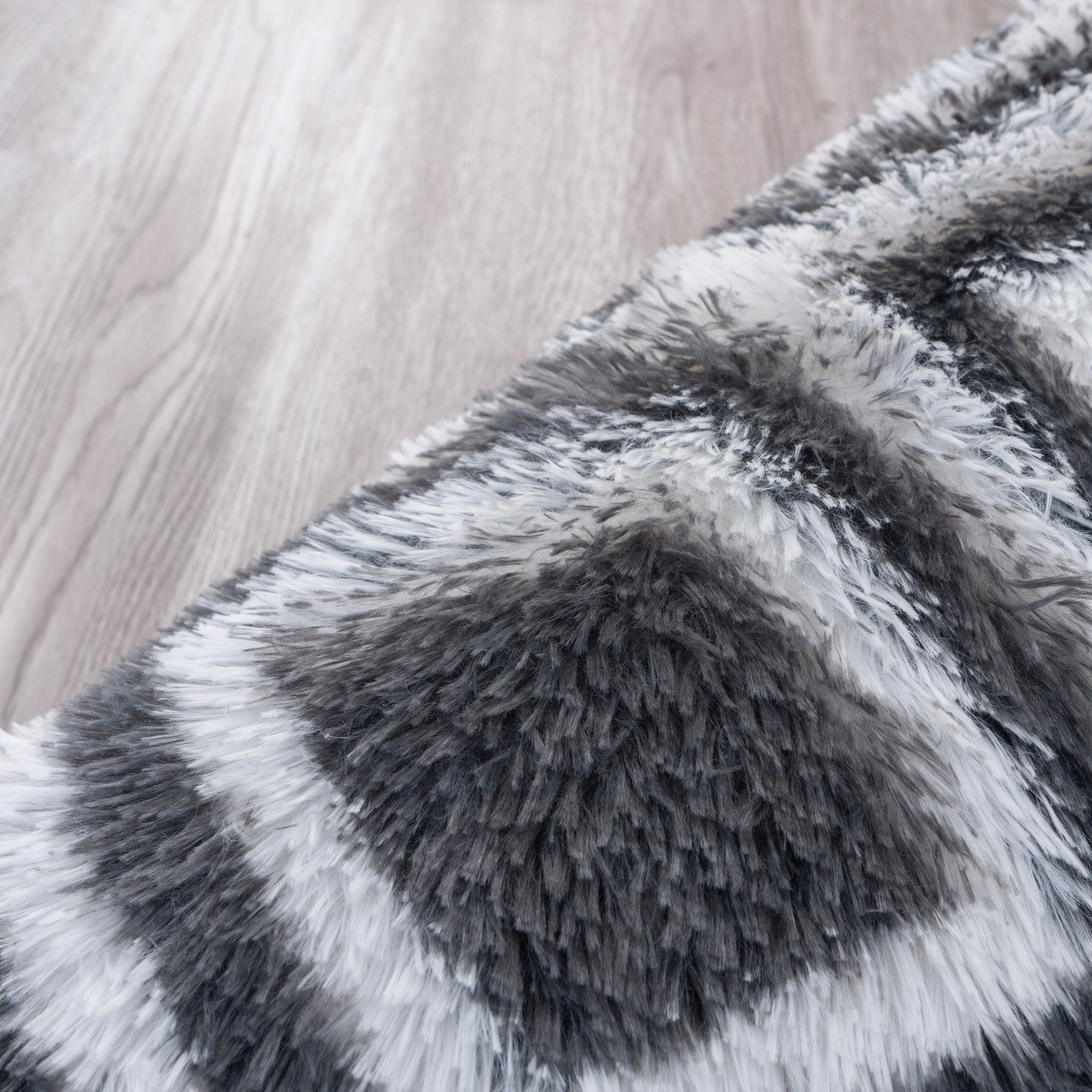 Round carpet for living room shaggy DECOR non-slip soft fluffy 120x120 Brand Strado