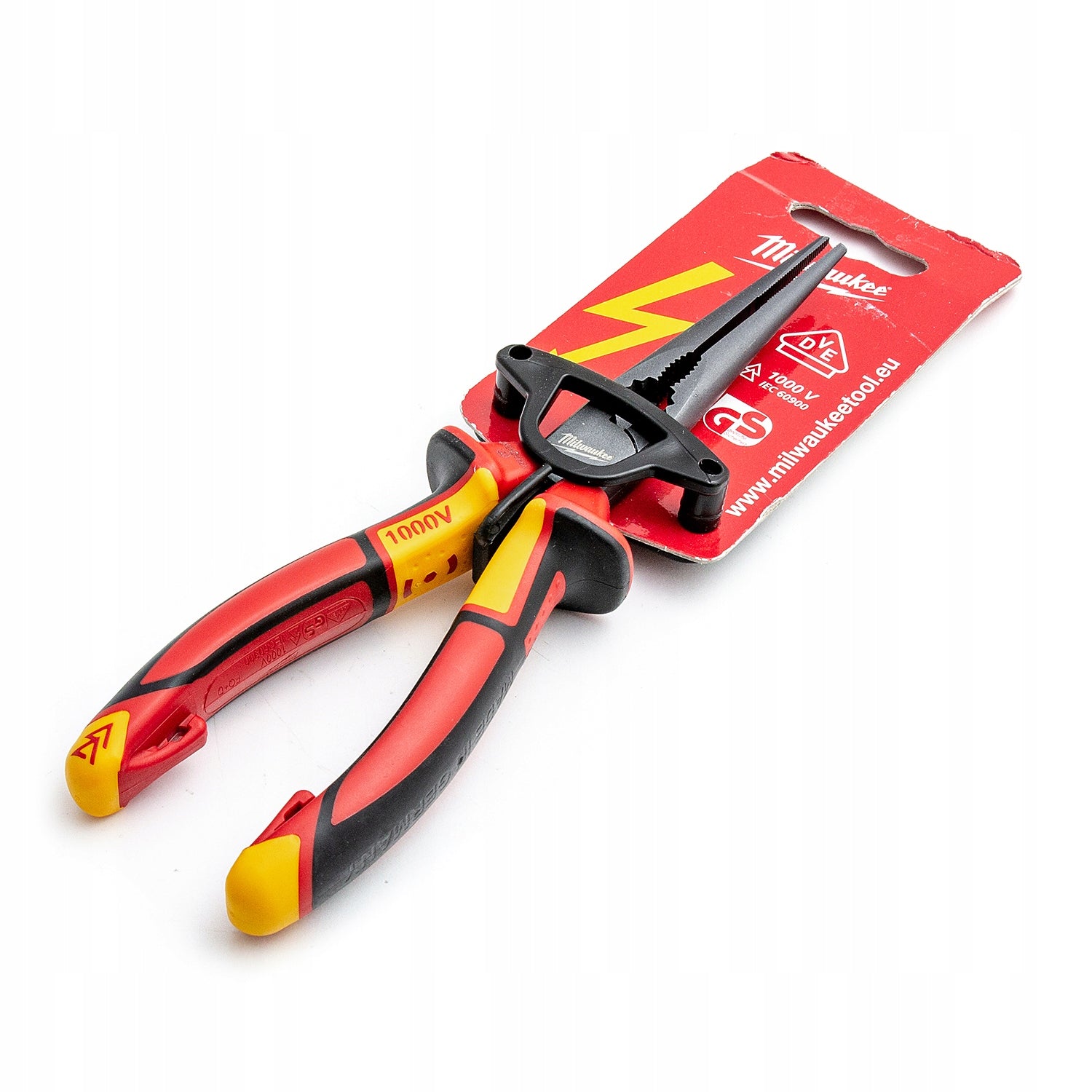 Round long pliers VDE 205 mm Milwaukee 4932464564