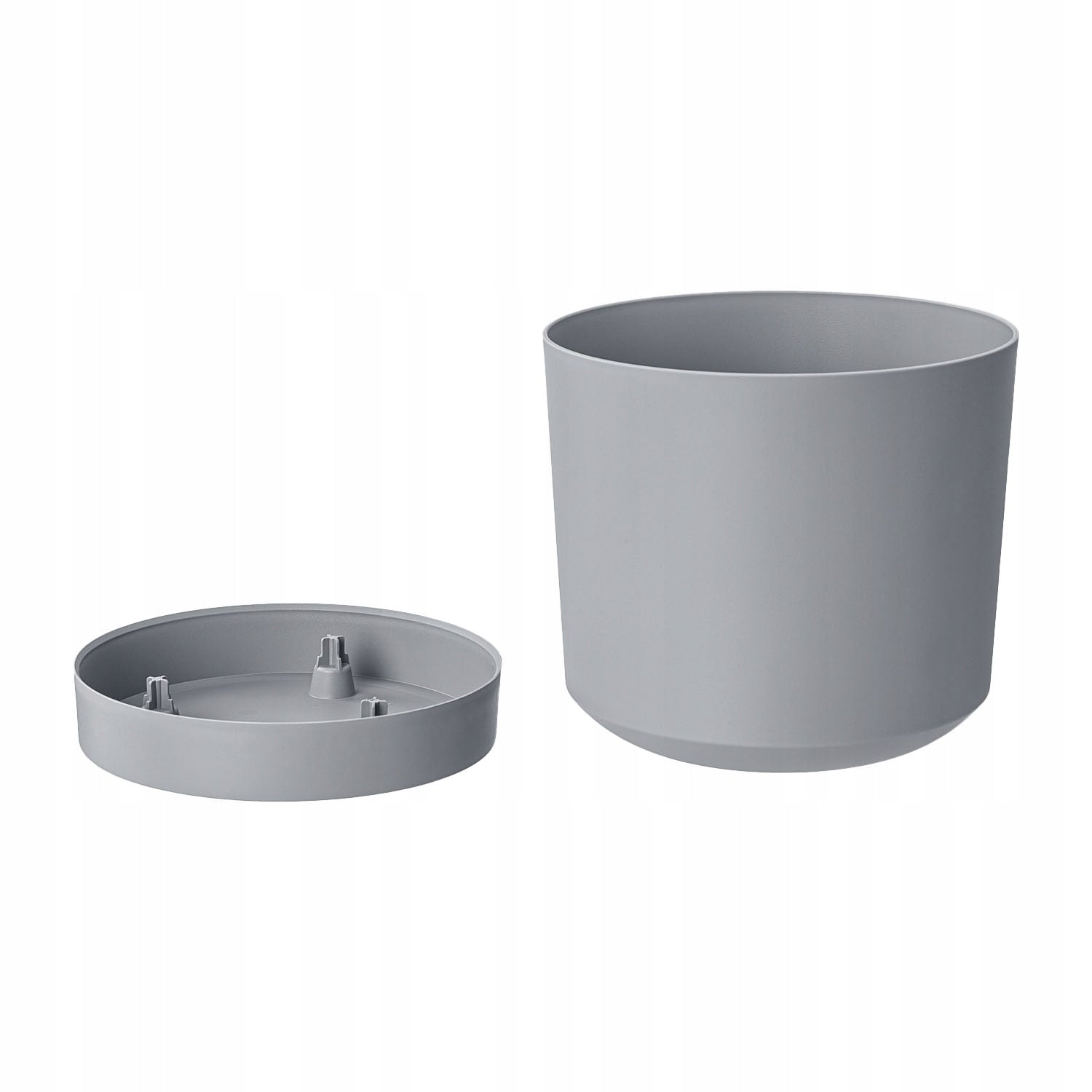 Round pot Low pot TUBO P DPOP180 Grey Manufacturer code DPOP180-443U