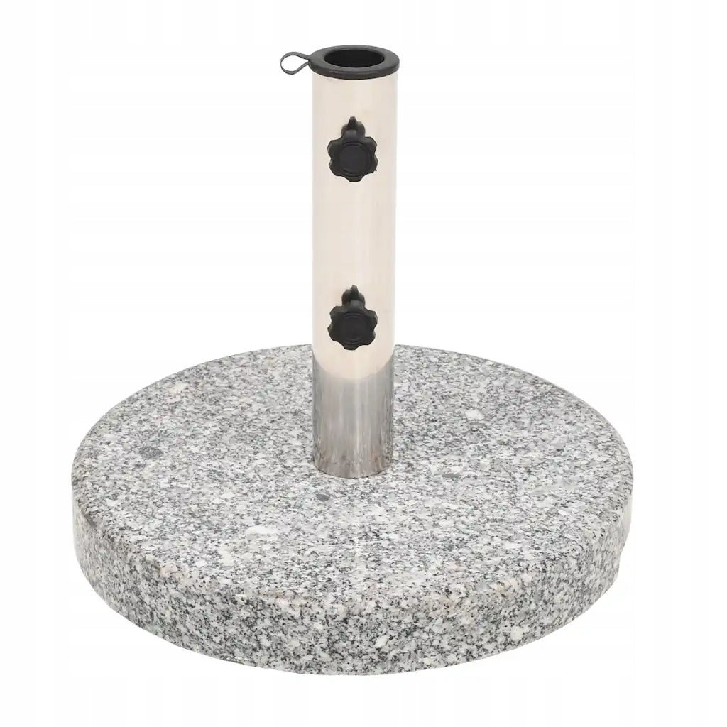 Round umbrella base, granite, 20 kg