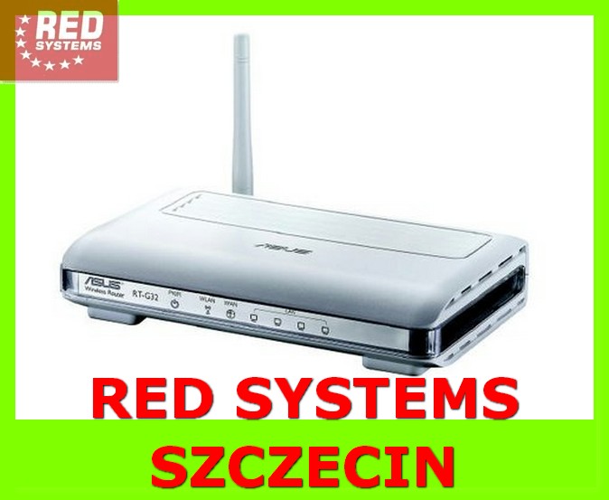 Router ASUS RT-G32 WIFI Wireless-G Szczecin The highest standard supported 802.11g