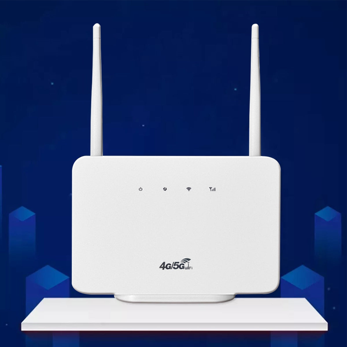 Router-Modem 4G-LTE CP106-E 300 Mbit/s, external antenna, SIM slot(white) Model 6974800531047