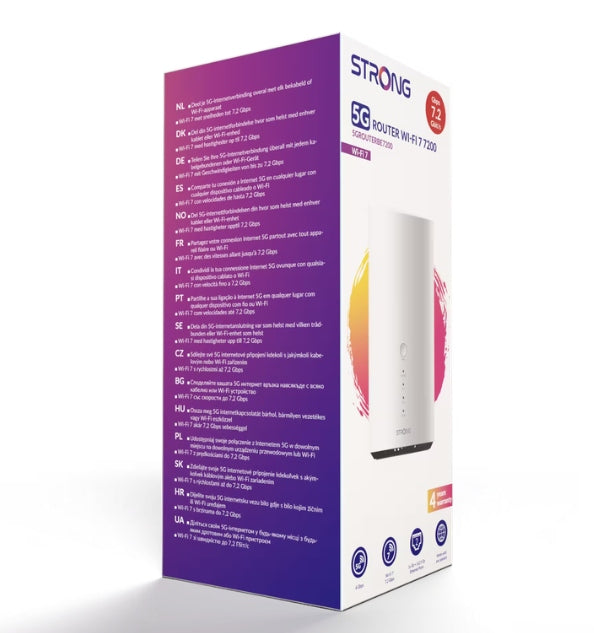 Router Strong 5GROUTERBE7200 802.11be (Wi-Fi 7) Manufacturer Strong