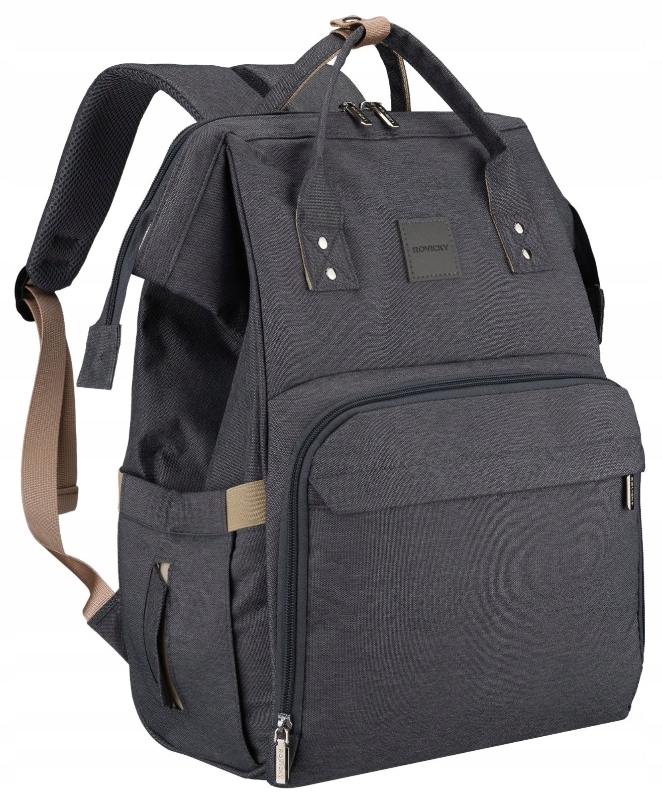 Rovicky city backpack grey