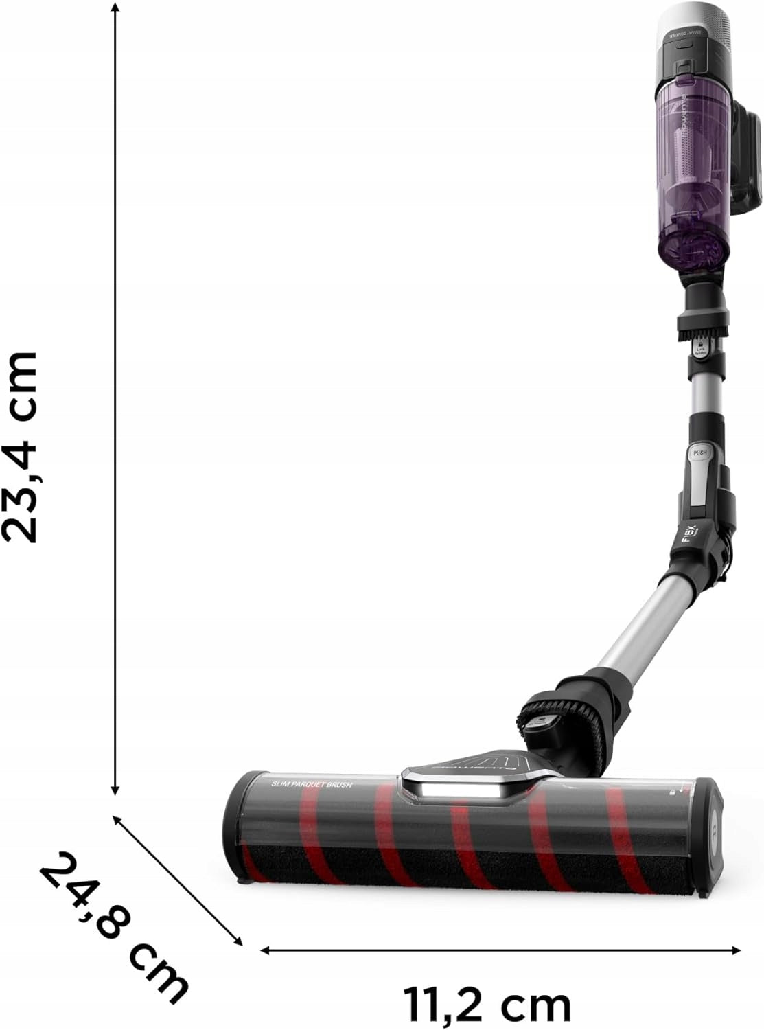 Rowenta X-Force Flex 9.60 Allergy Parquet Cordless Vacuum Cleaner HEPA 100W Packaging status original