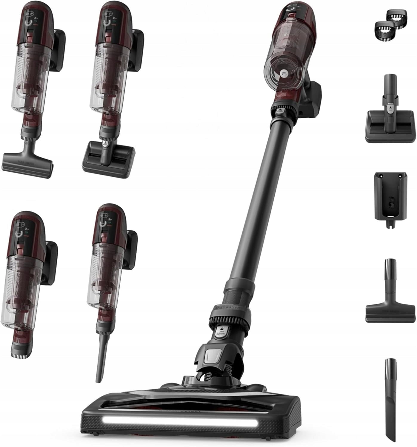 Rowenta X-Pert 6.80 RH6485E0 cordless vacuum cleaner 4in1 60 min