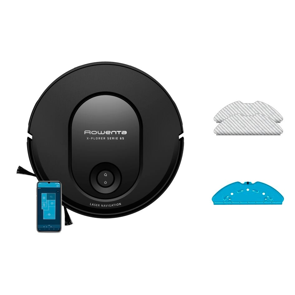 Rowenta Xplorer Series 65 robot vacuum cleaner wet and dry