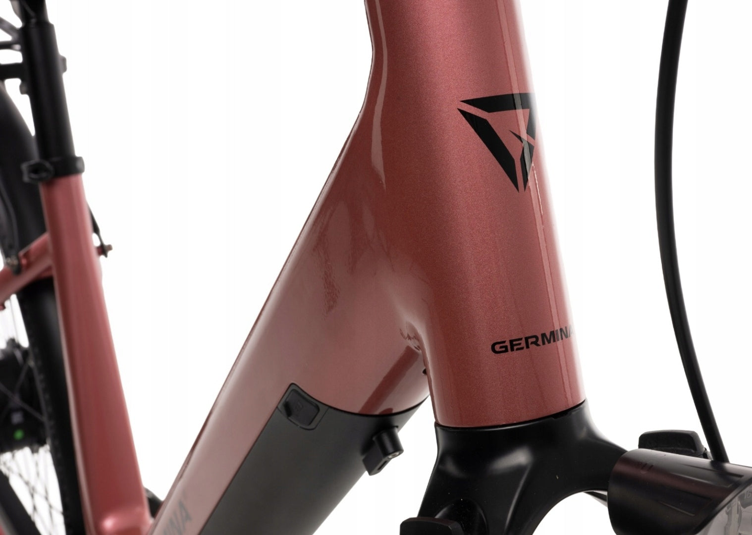 Rower elektryczny 28 Germina trekkingowy BAFANG miejski 250W damski 13,2ah Brand Germina