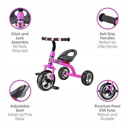 Dreirad Xootz driewieler Trike, lila 