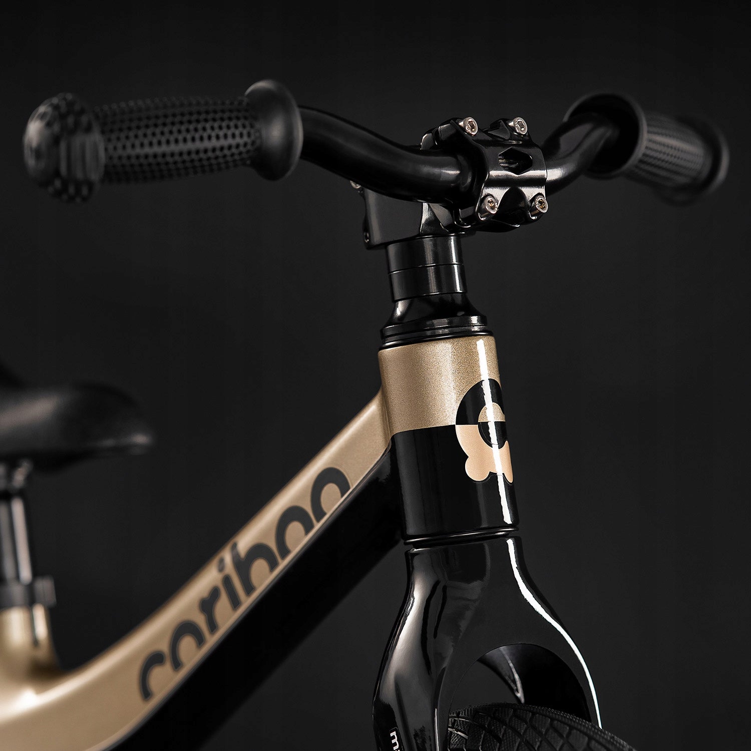 Laufrad Cariboo Magnesium Air, schwarz/gold 